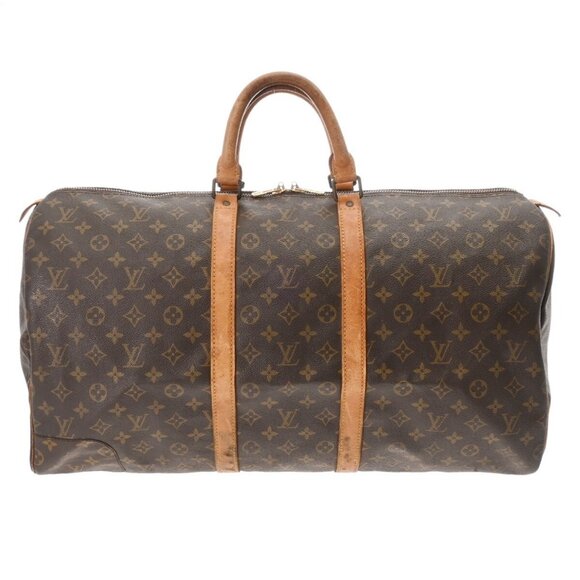 LOUIS VUITTON Monogram Keepall 55 Brown M41424 boston bag 800000130911000 - Picture 1 of 9